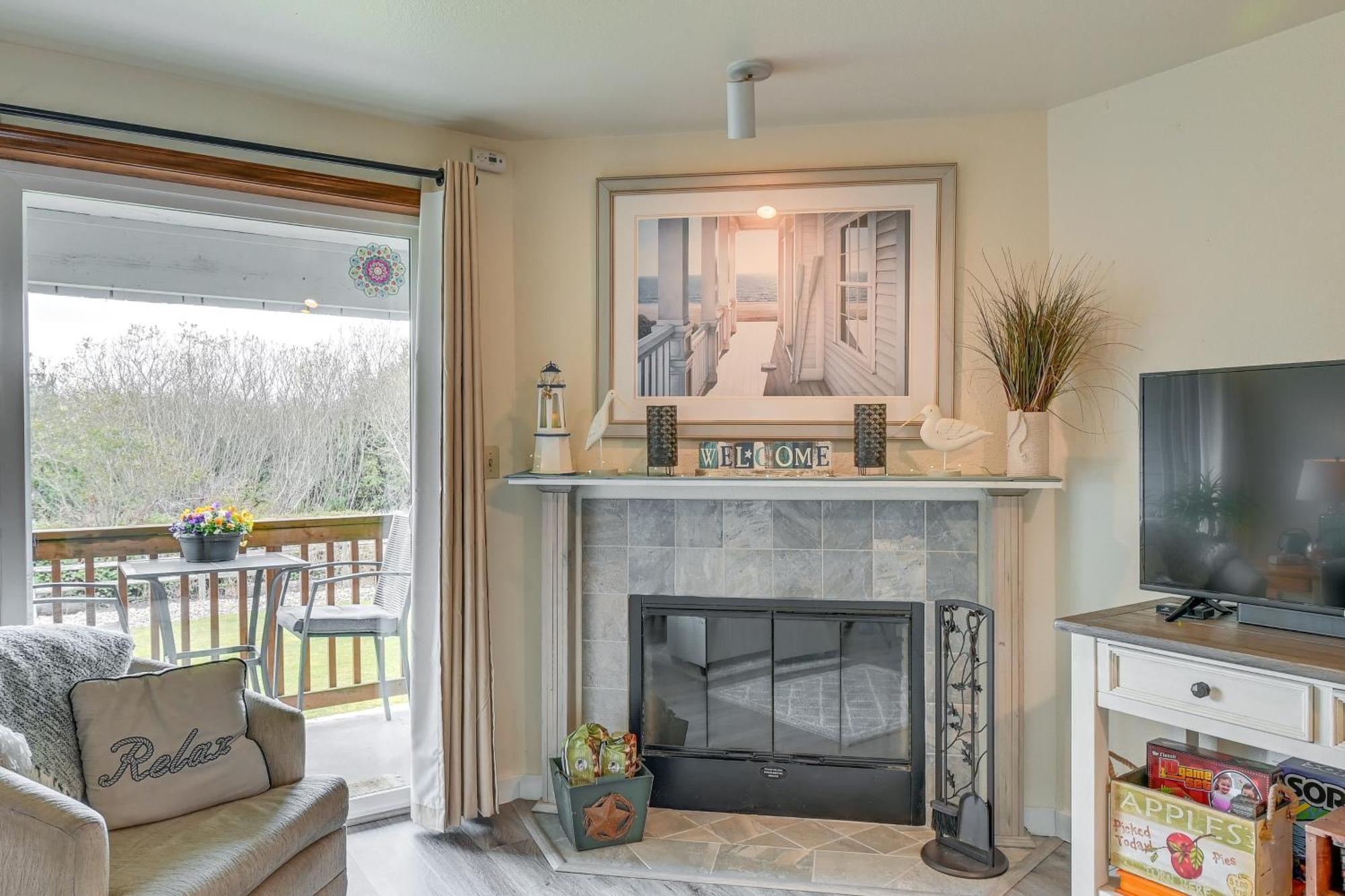 Ocean Shores Condo With Balcony Less Than 1 Mi To Beach! Exterior foto